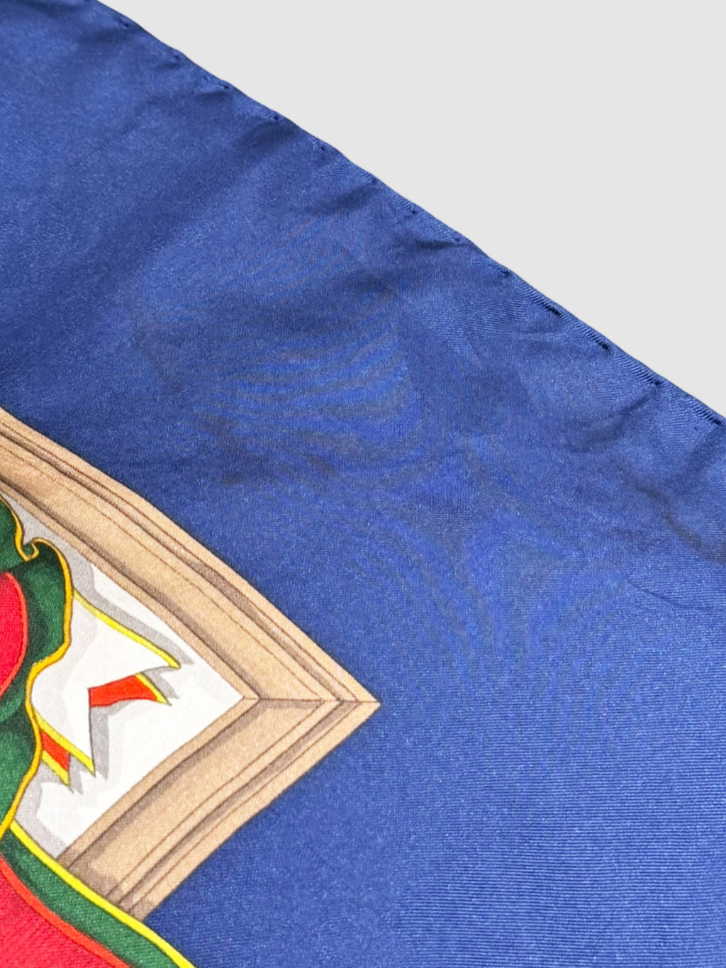 Equestrian Rosette Silk Scarf