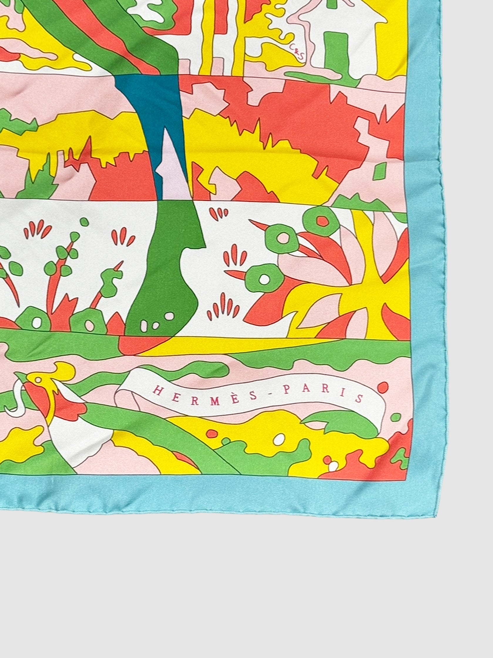 2010 "Les Dix Cavaliers" Silk Scarf