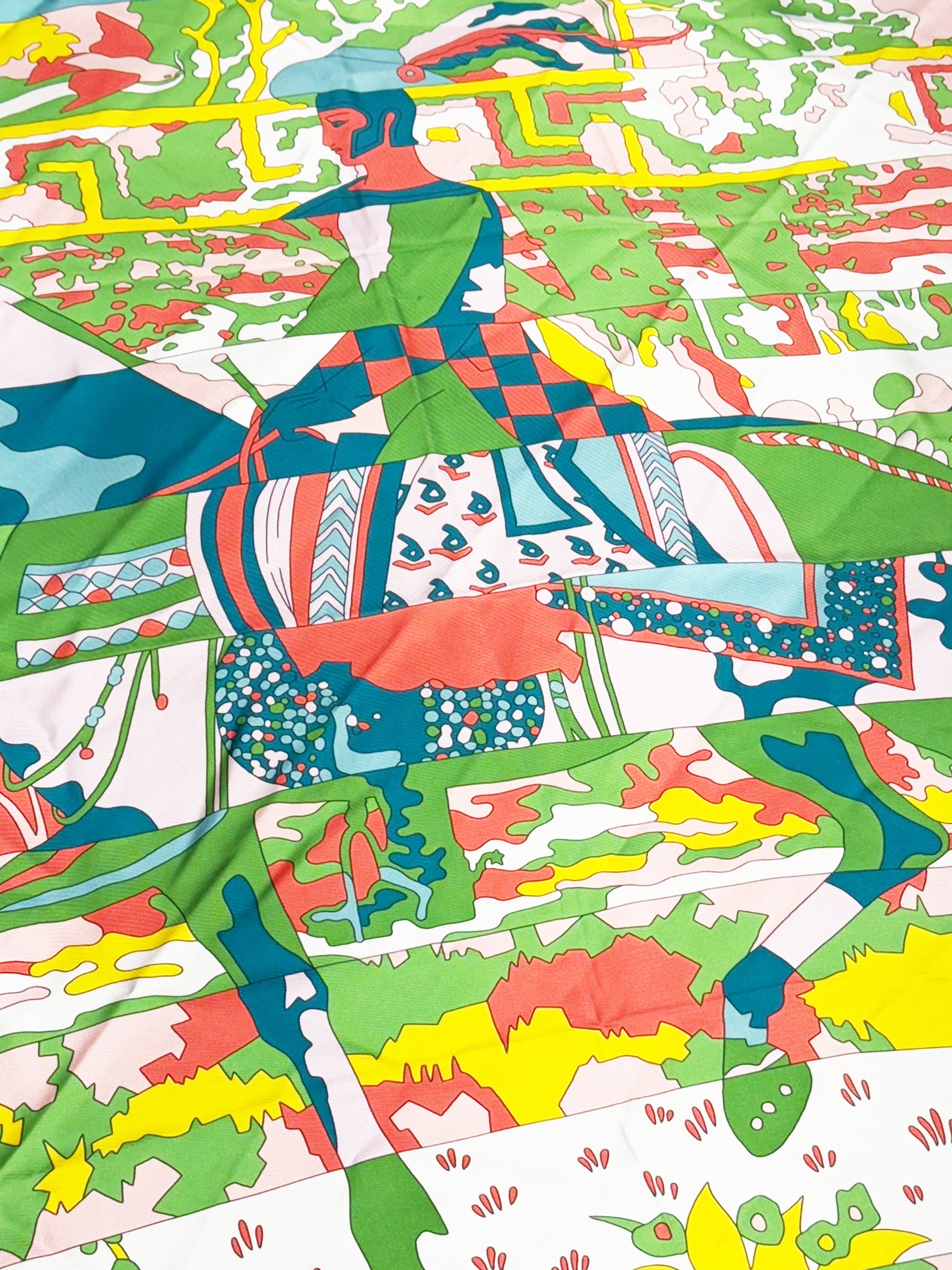 2010 "Les Dix Cavaliers" Silk Scarf