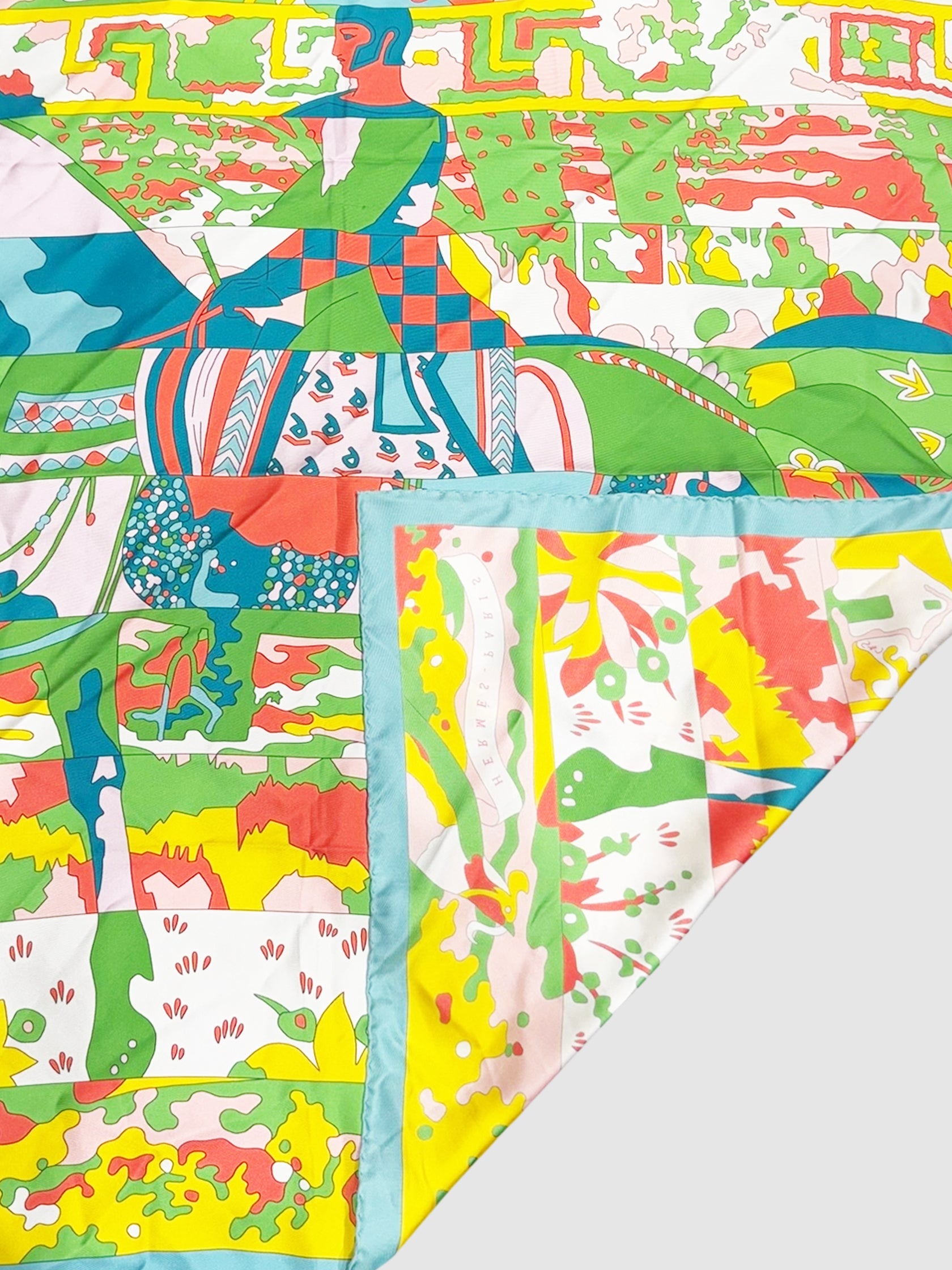 2010 "Les Dix Cavaliers" Silk Scarf