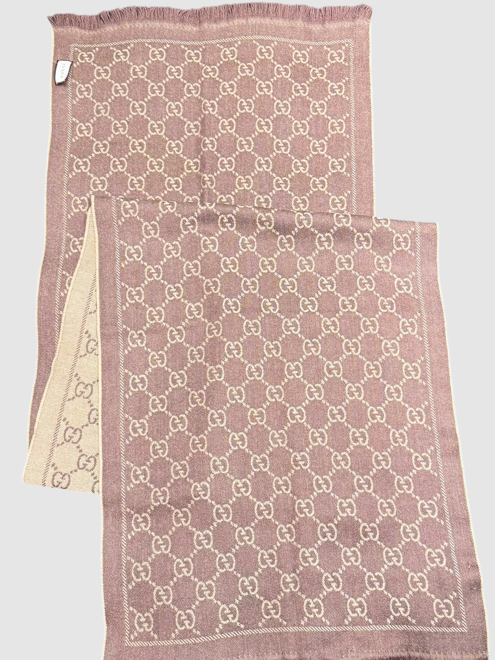 GG Jacquard Monogram Scarf