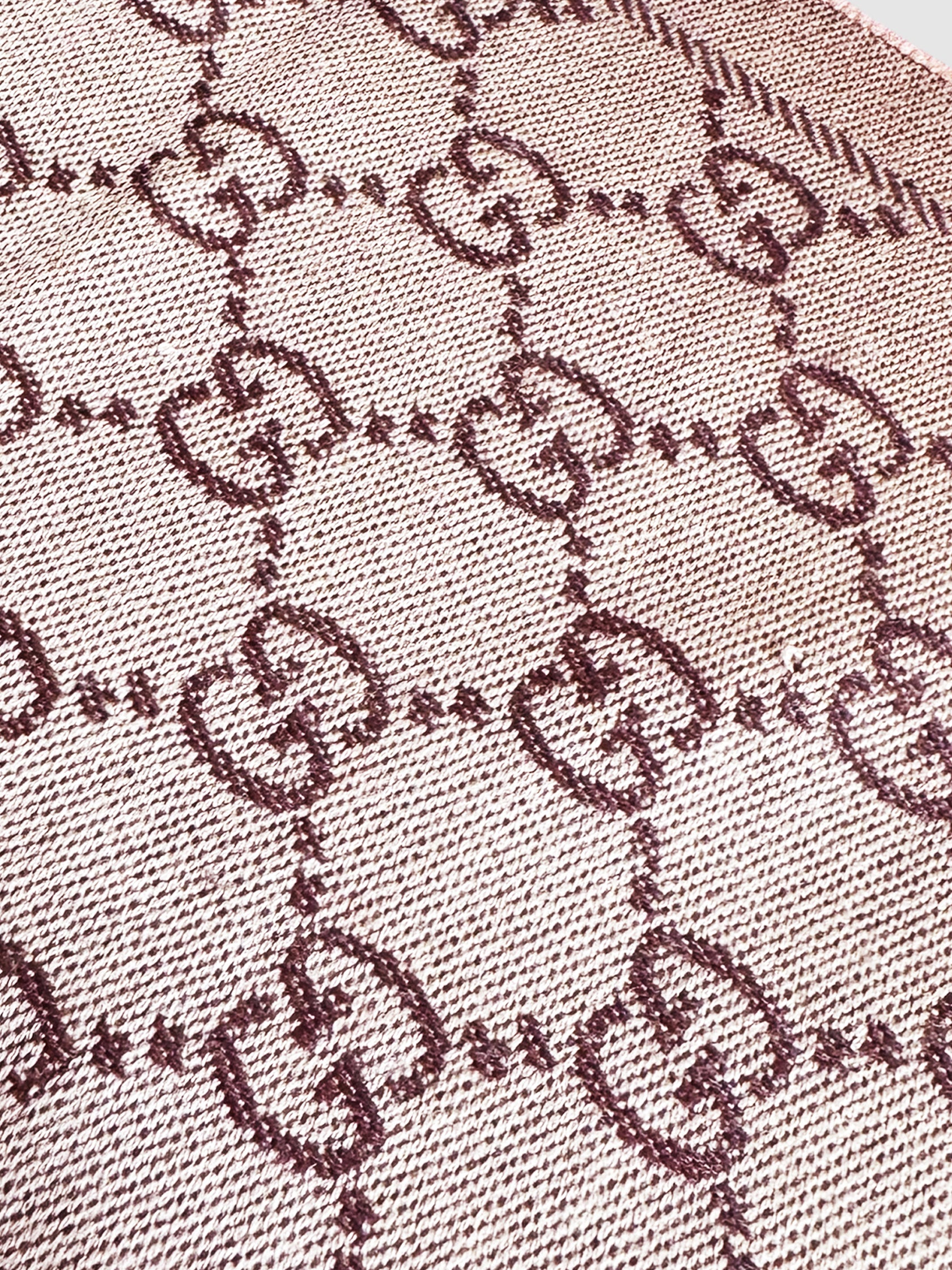 GG Jacquard Monogram Scarf