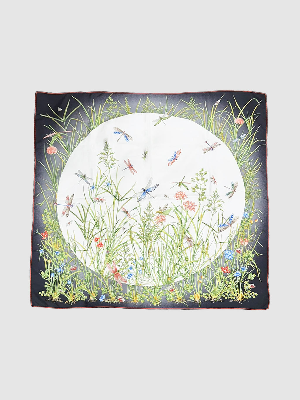 Dragonfly Silk Scarf