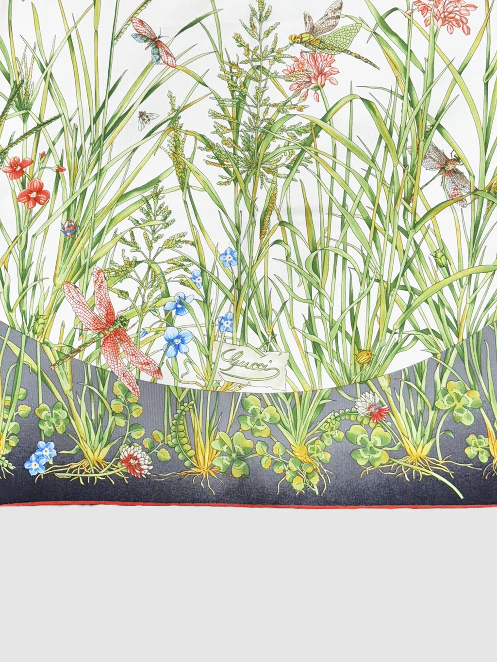 Dragonfly Silk Scarf