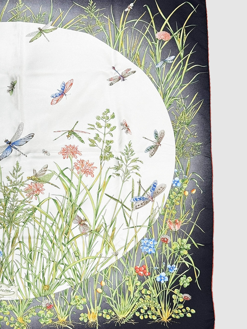 Dragonfly Silk Scarf