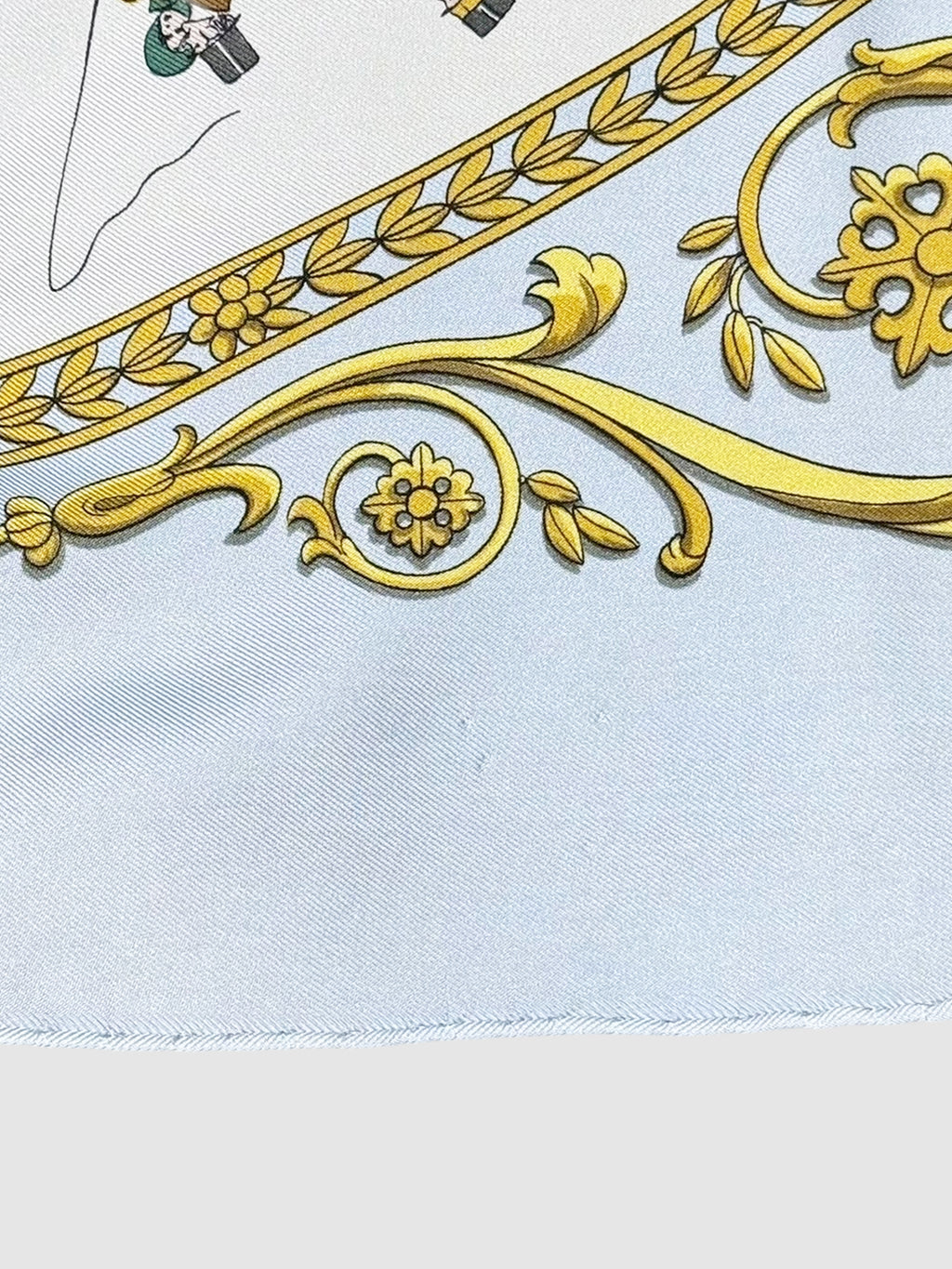 "La Promenade de Longchamps" Silk Scarf