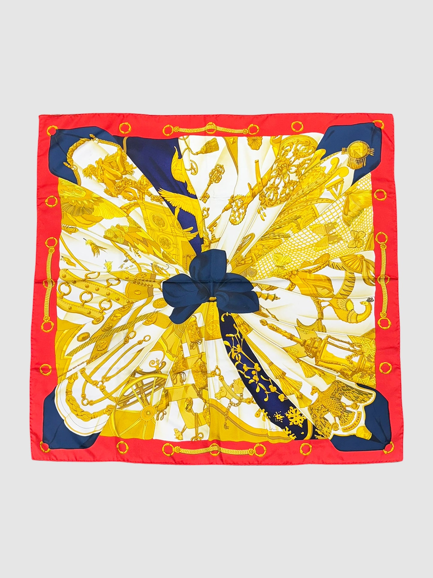 1995 "Soleil de Soie" Silk Scarf