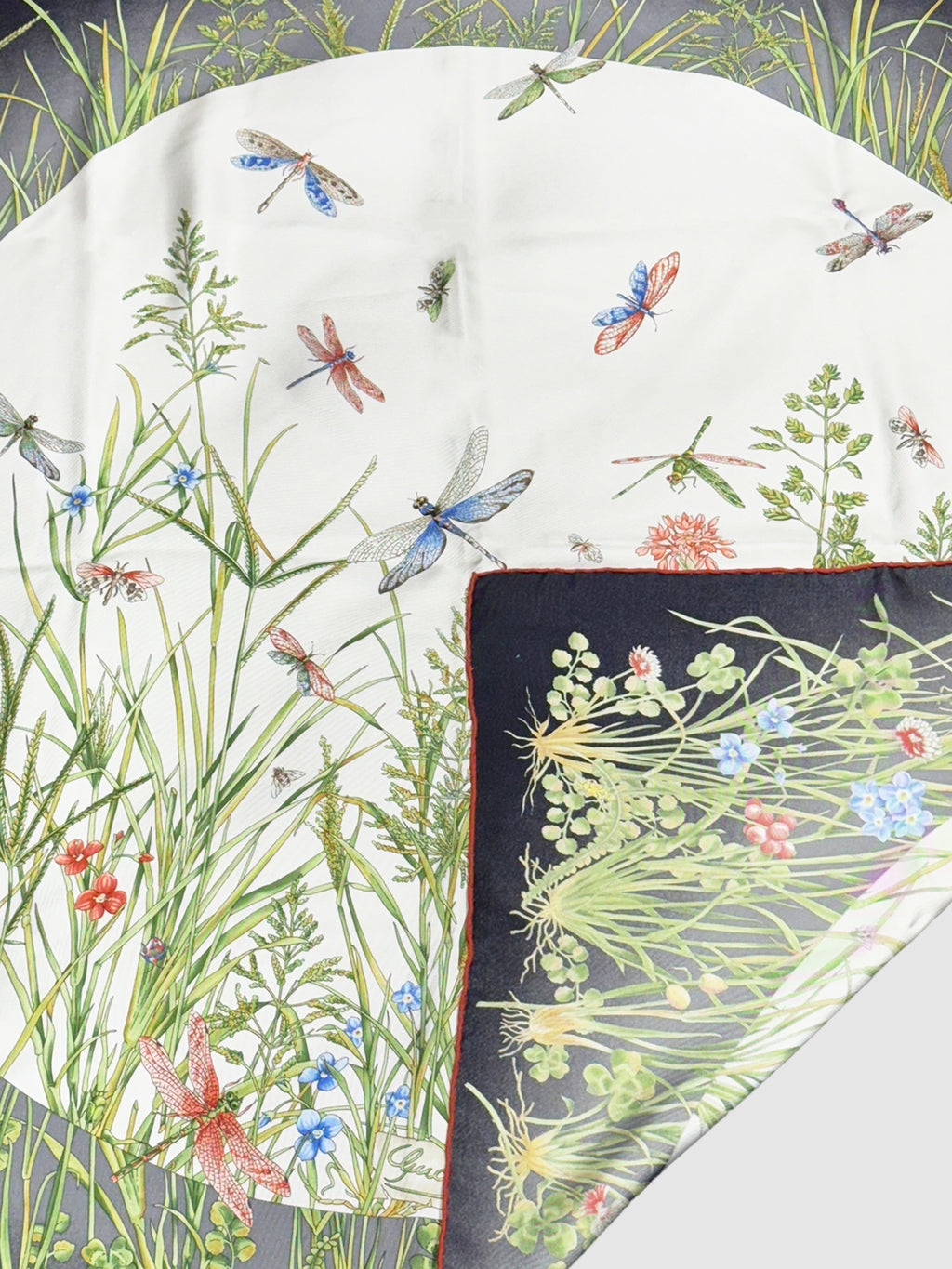 Dragonfly Silk Scarf