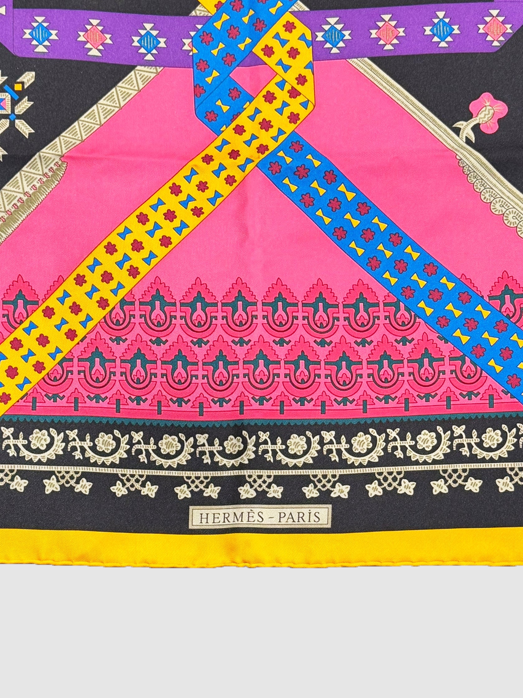 1982 "Brins d'Or" Silk Scarf