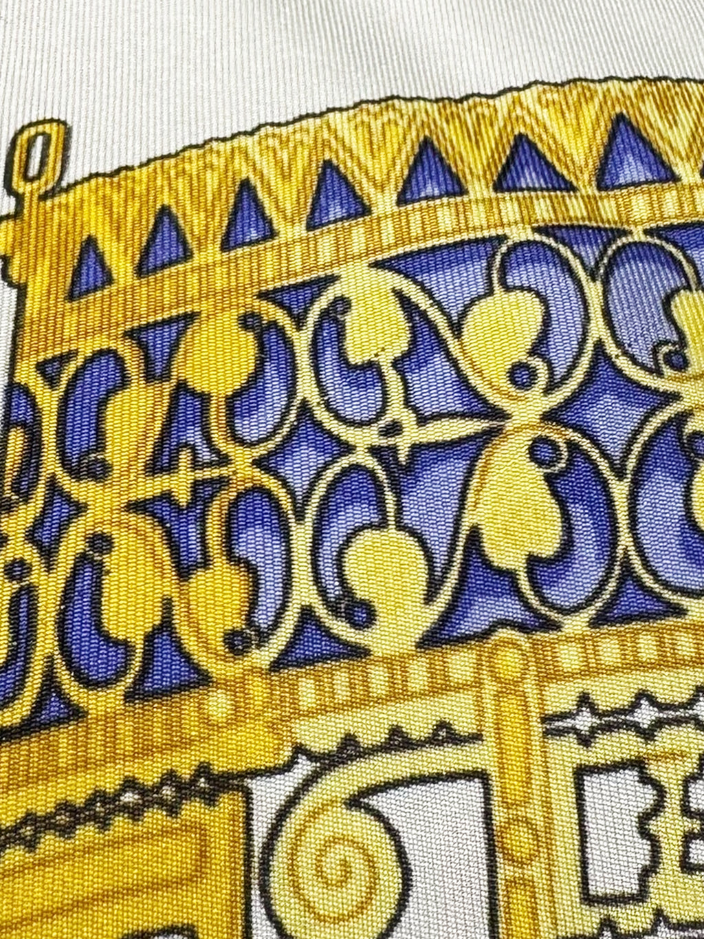 "Les Muserolles" Silk Scarf