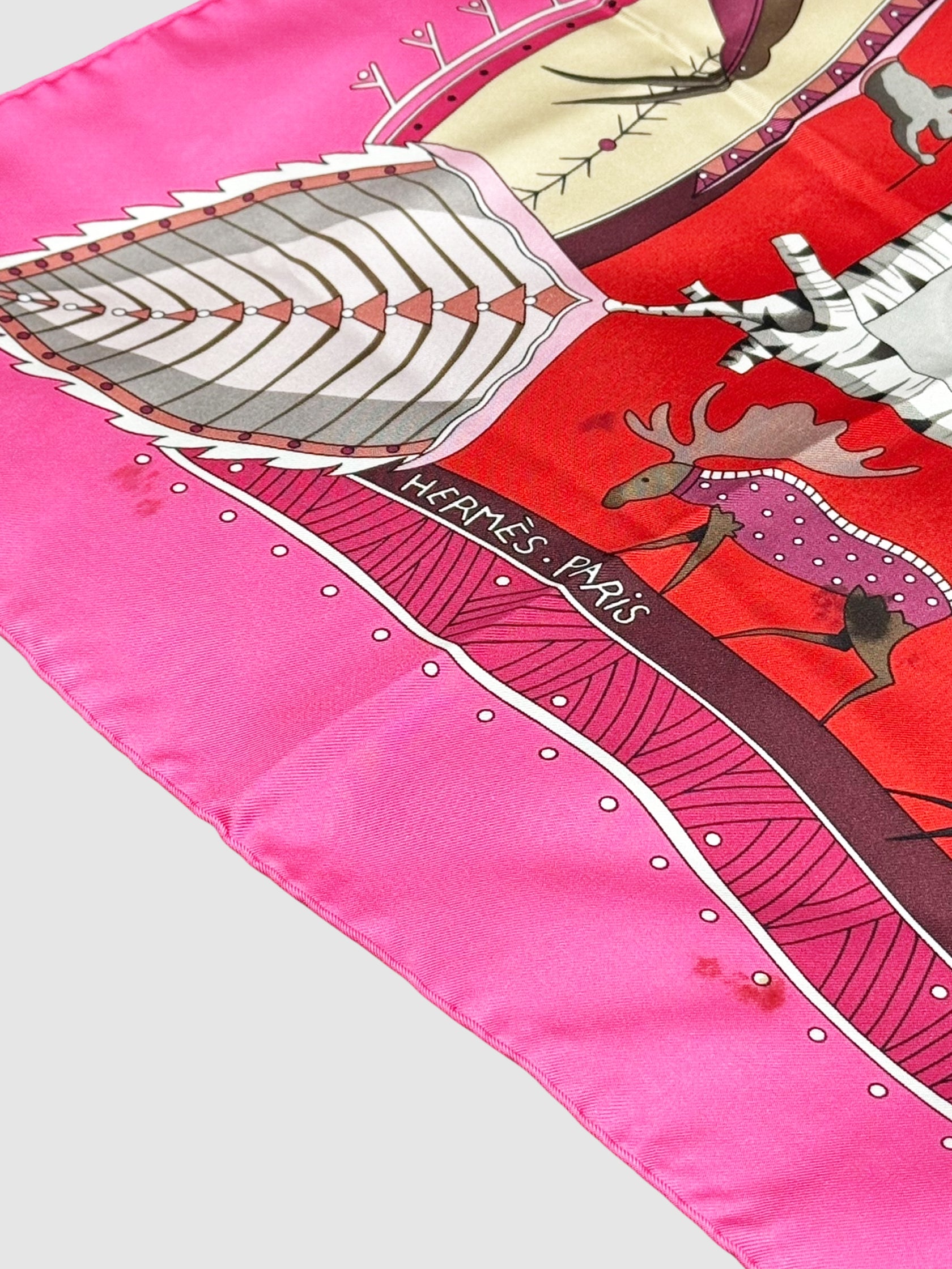 2004 "La Vie du Grand Nord" Silk Scarf