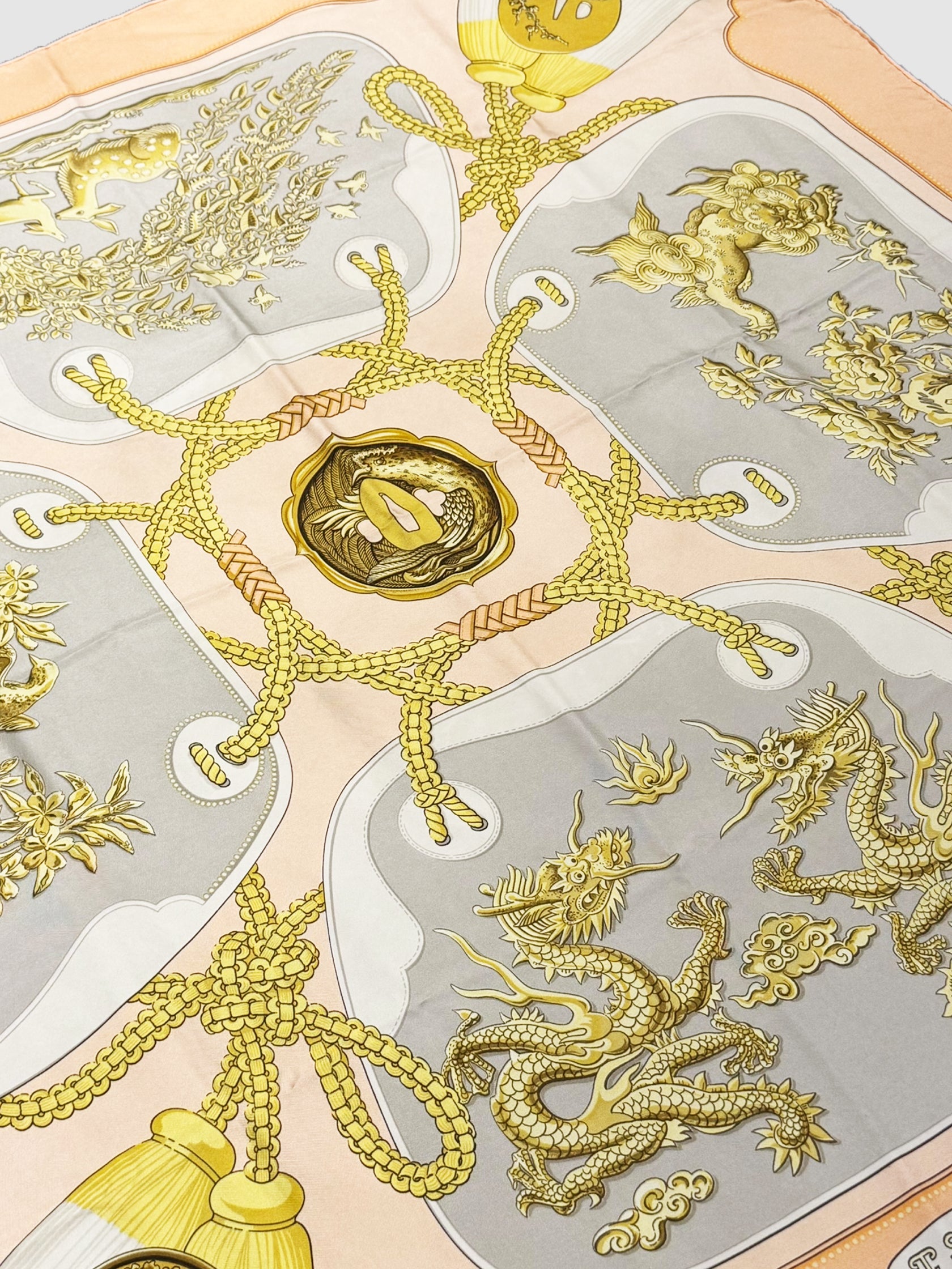 1991 "Tsubas" Silk Scarf