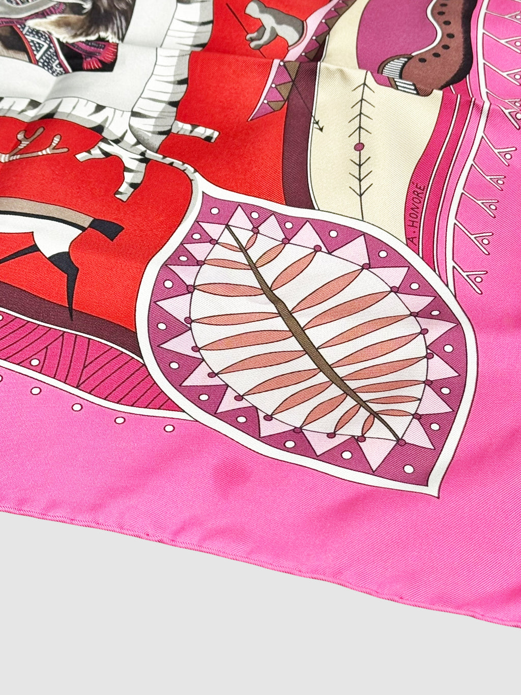 2004 "La Vie du Grand Nord" Silk Scarf