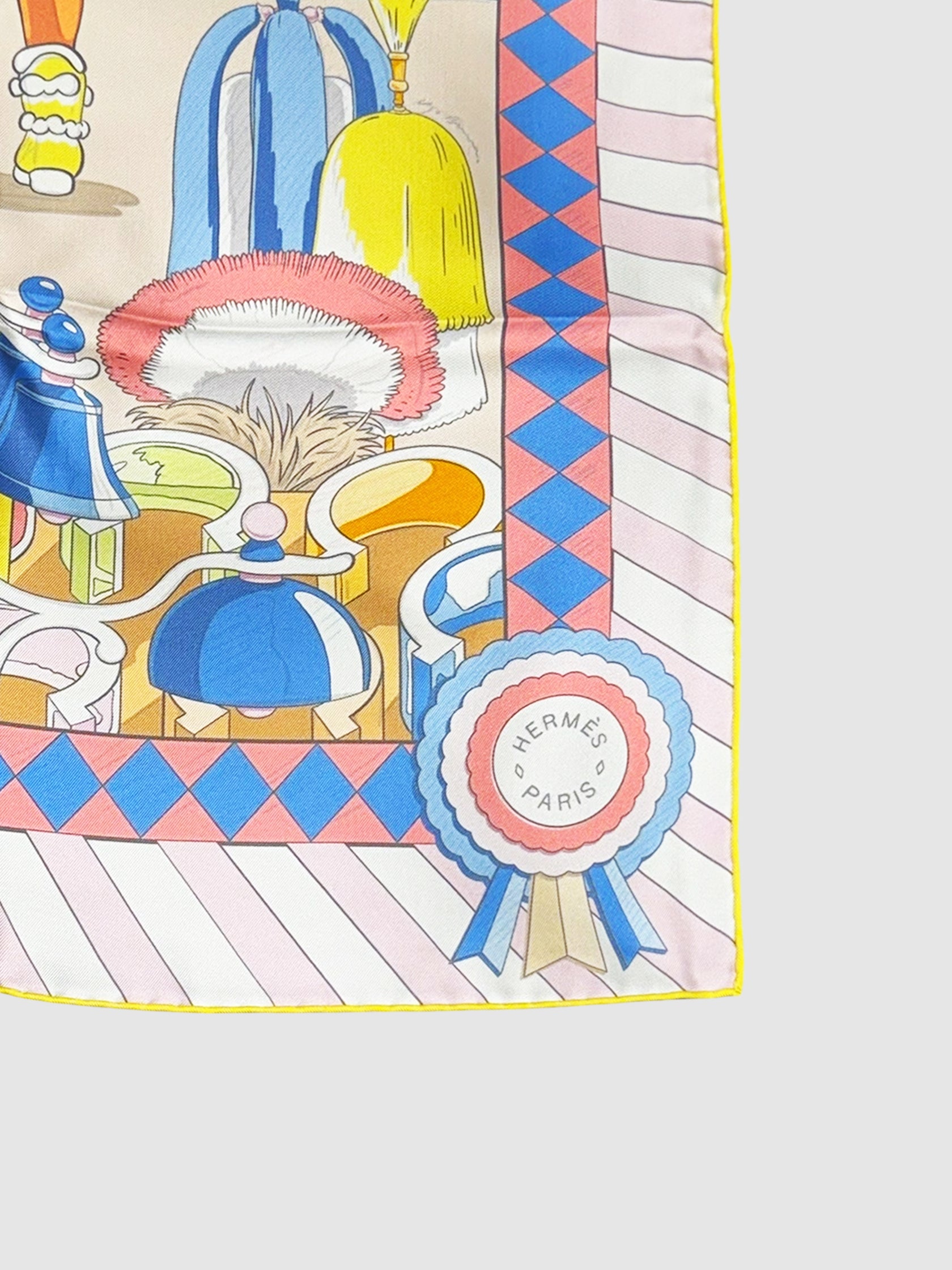 "Pony Pit Stop" Silk Scarf