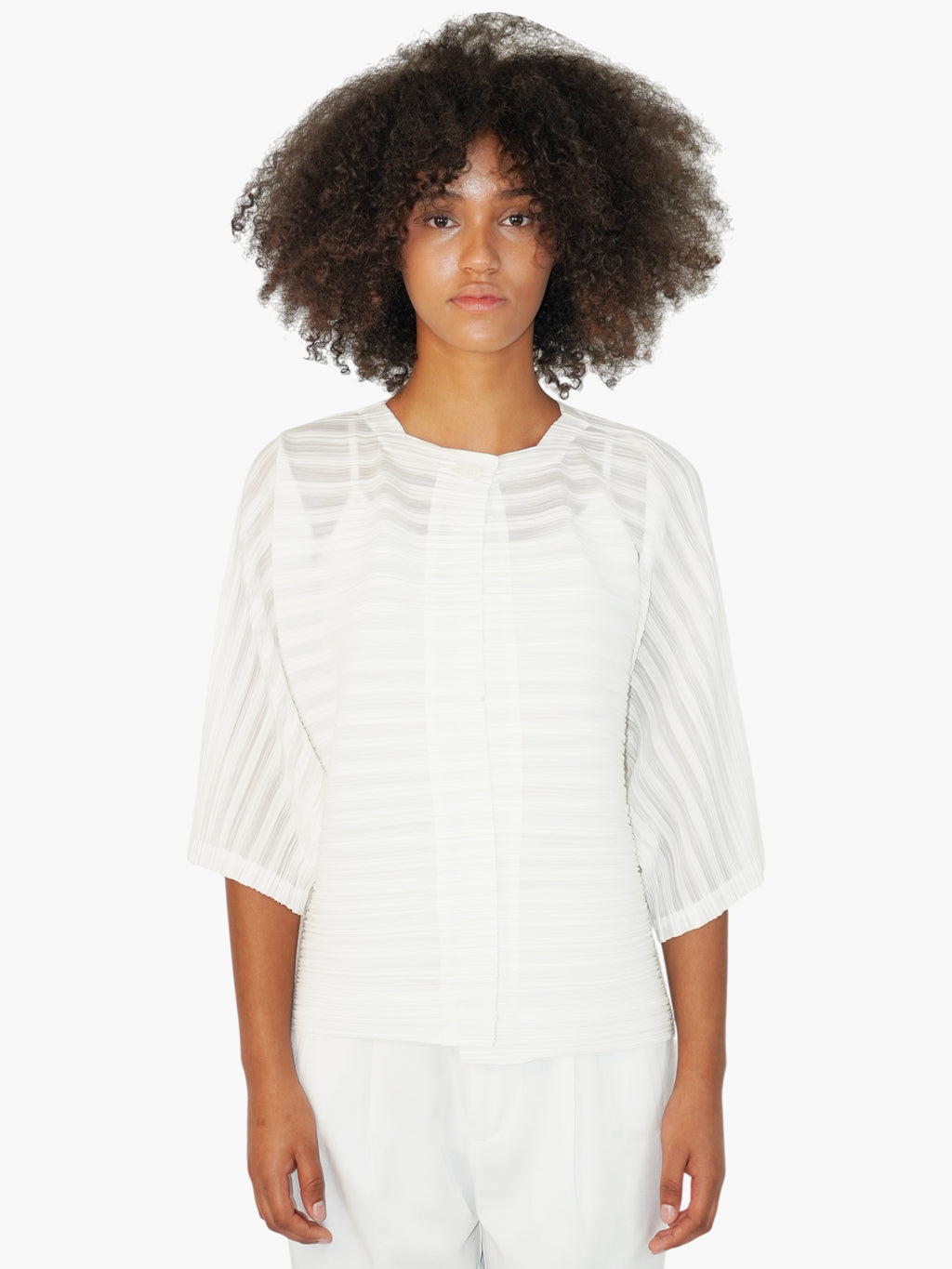 Sheer Komorebi Top