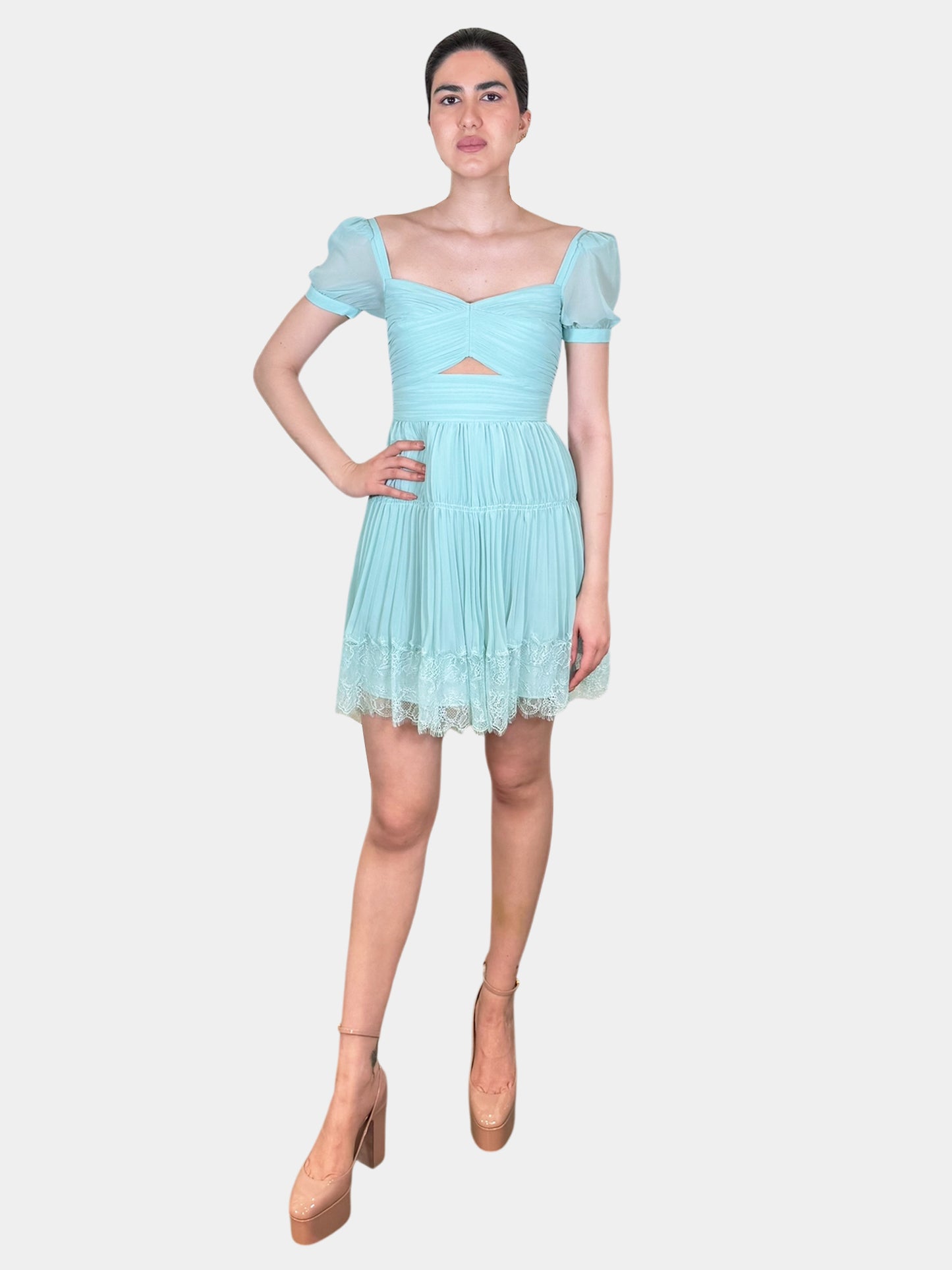 Lace Chiffon Dress