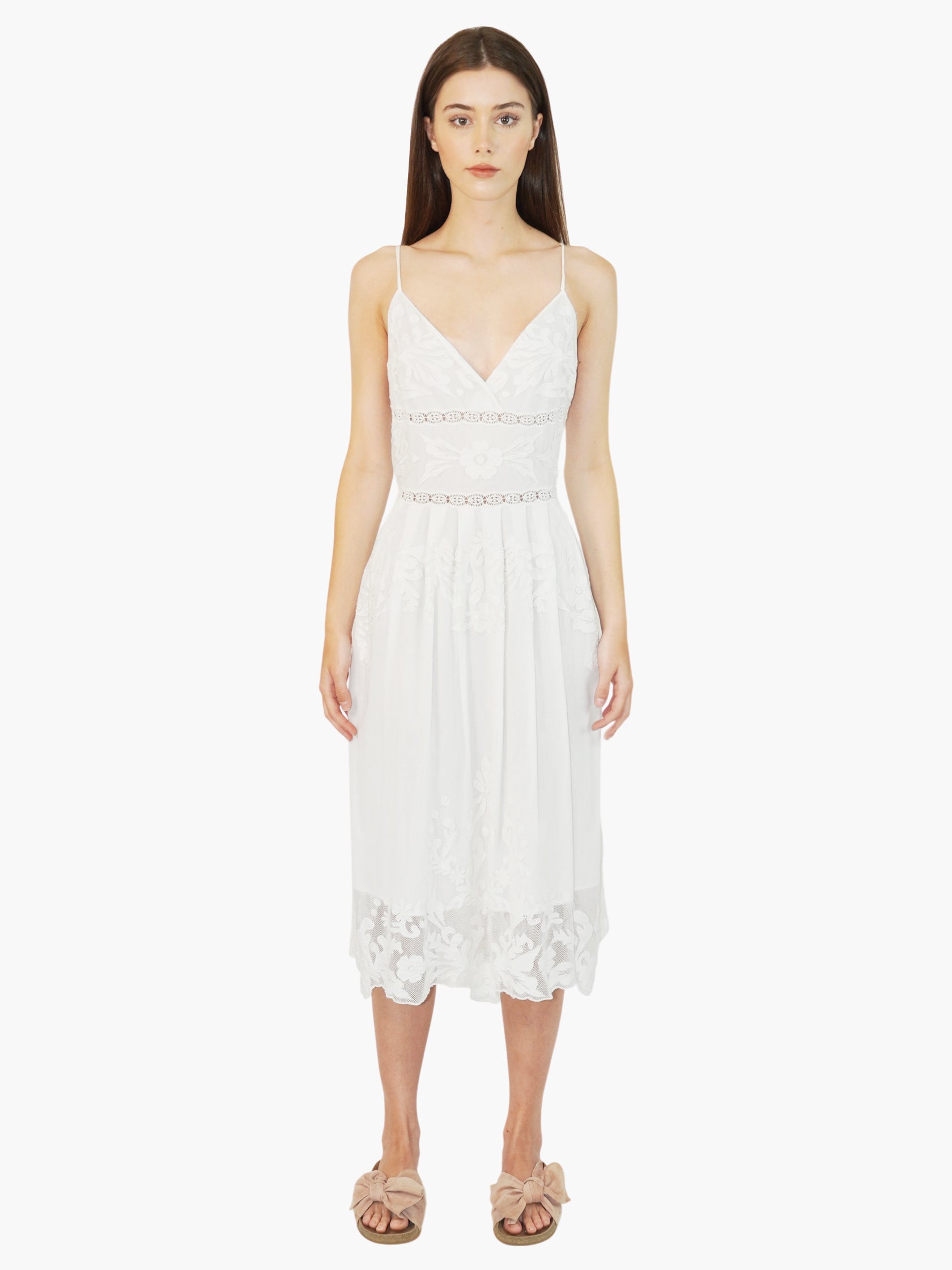 Floral Embroidered Dress