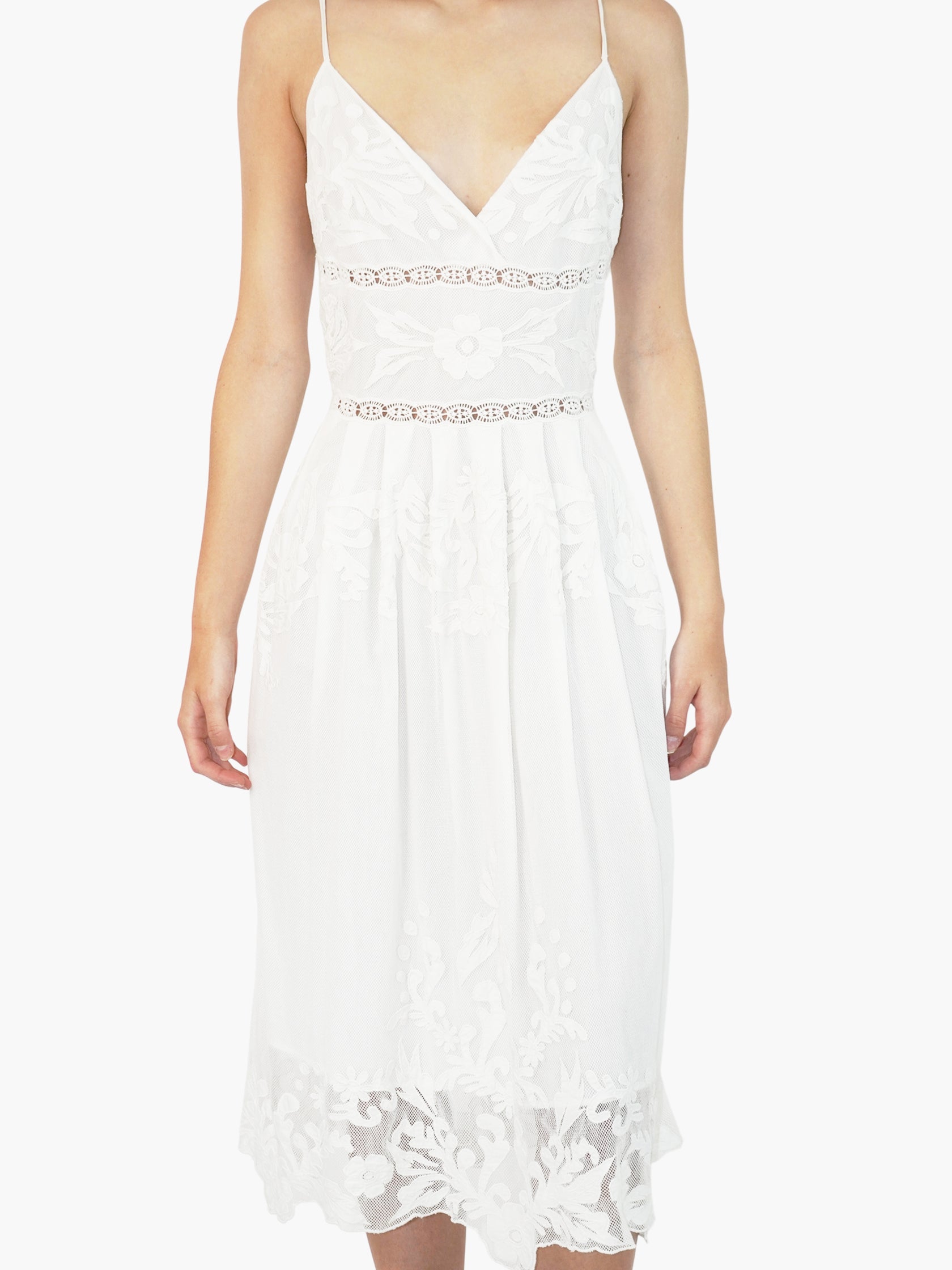 Floral Embroidered Dress
