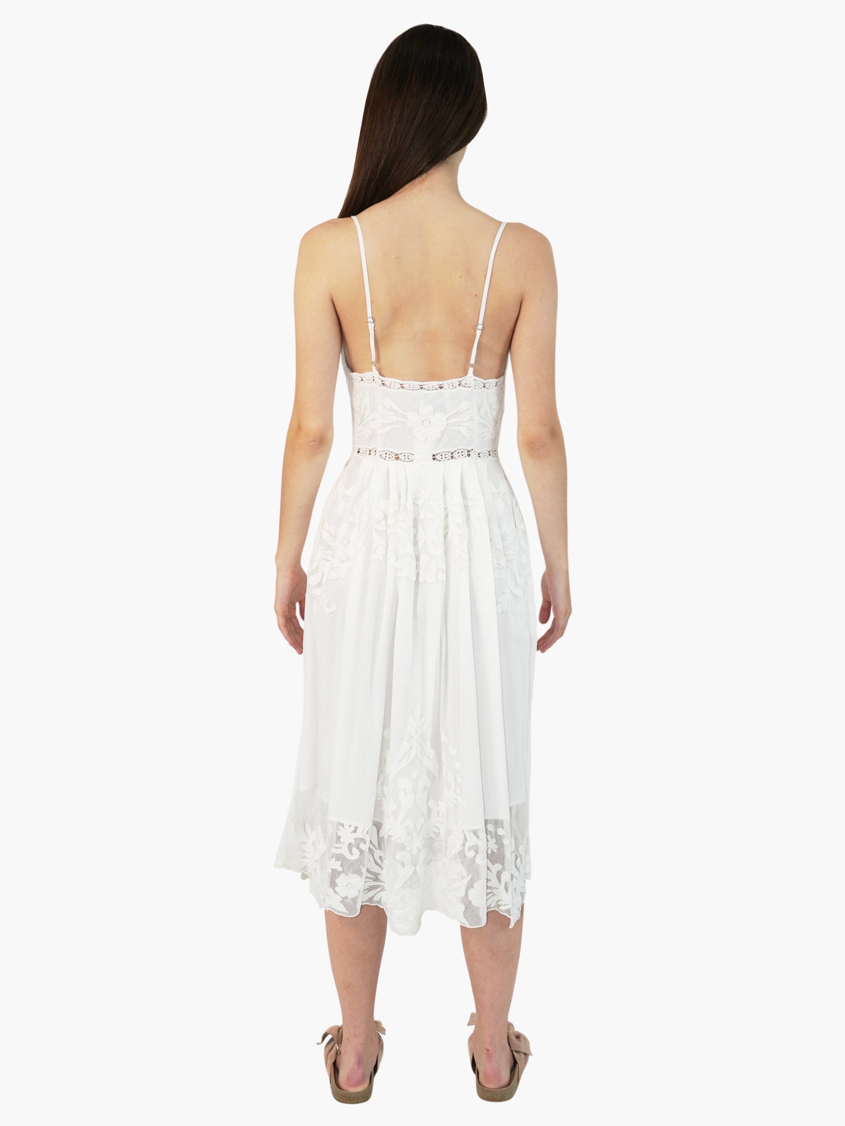 Floral Embroidered Dress