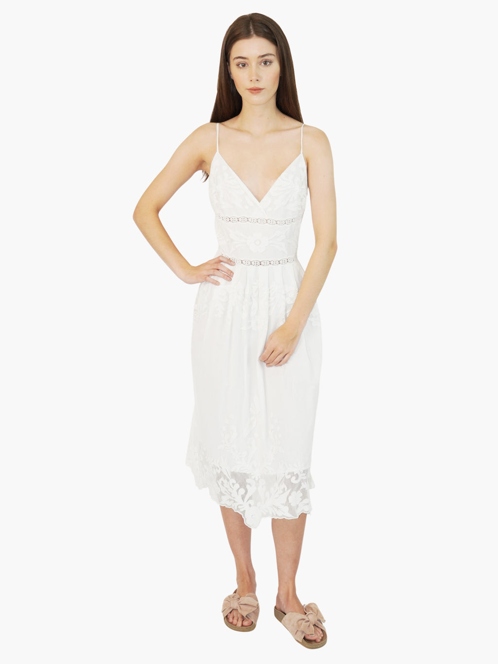 Floral Embroidered Dress