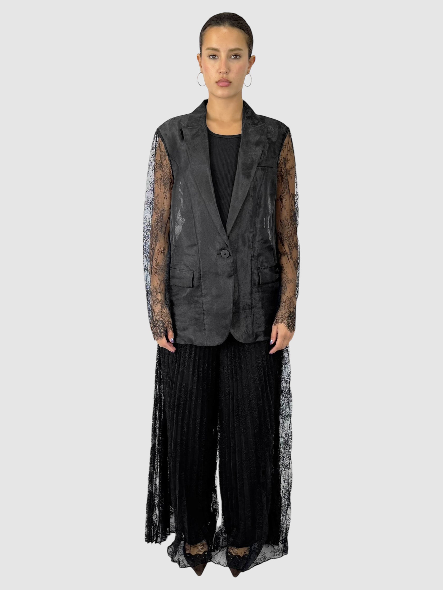 Lace 2-Piece Suit Set