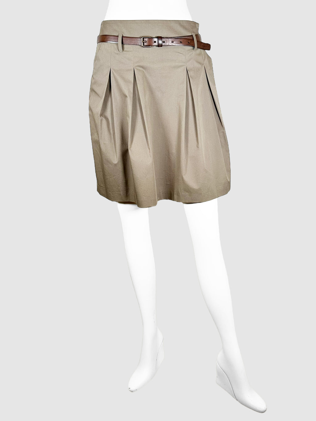 Patterned Belted 2-Piece Set - Size S