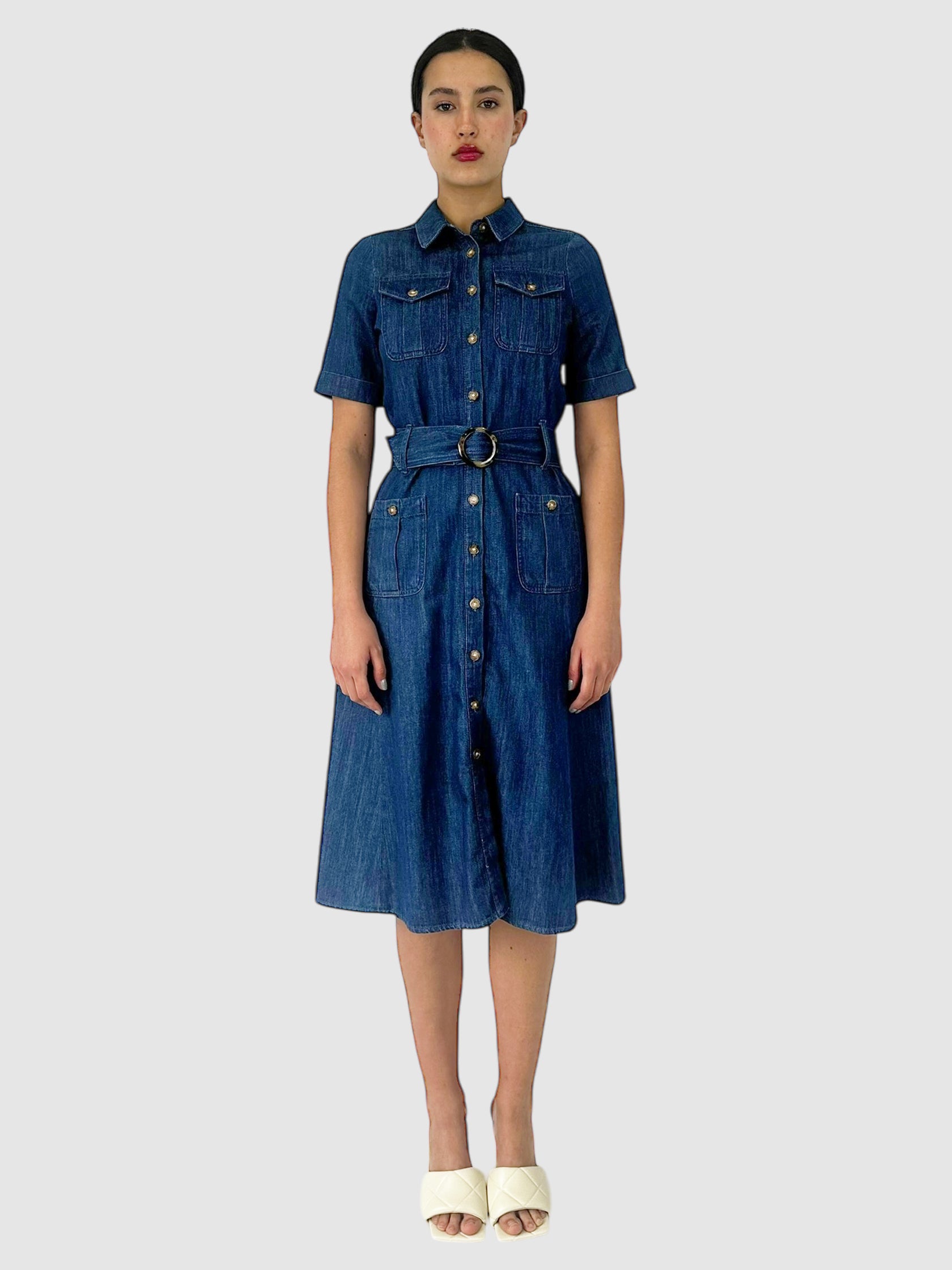 Denim Raquel Dress - Size 34