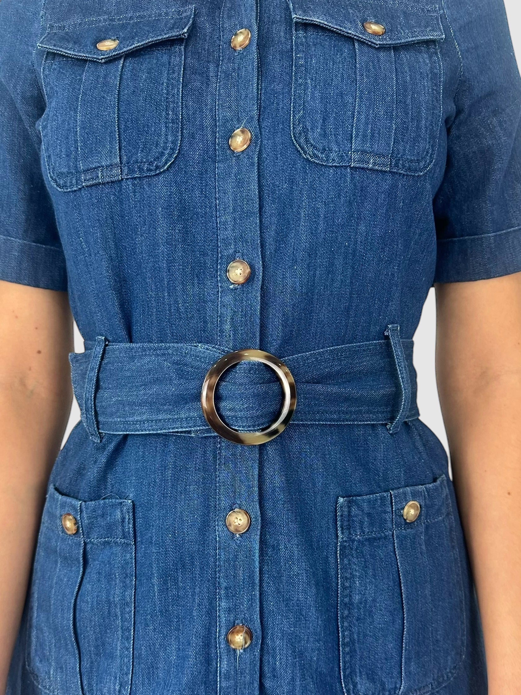 Denim Raquel Dress - Size 34