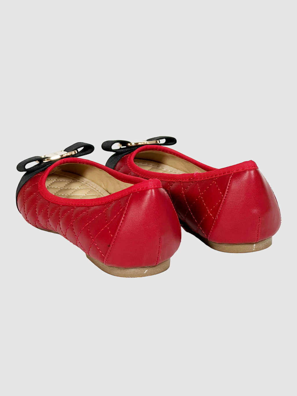 Salvatore Ferragamo Quilted Leather Flats - Size 37