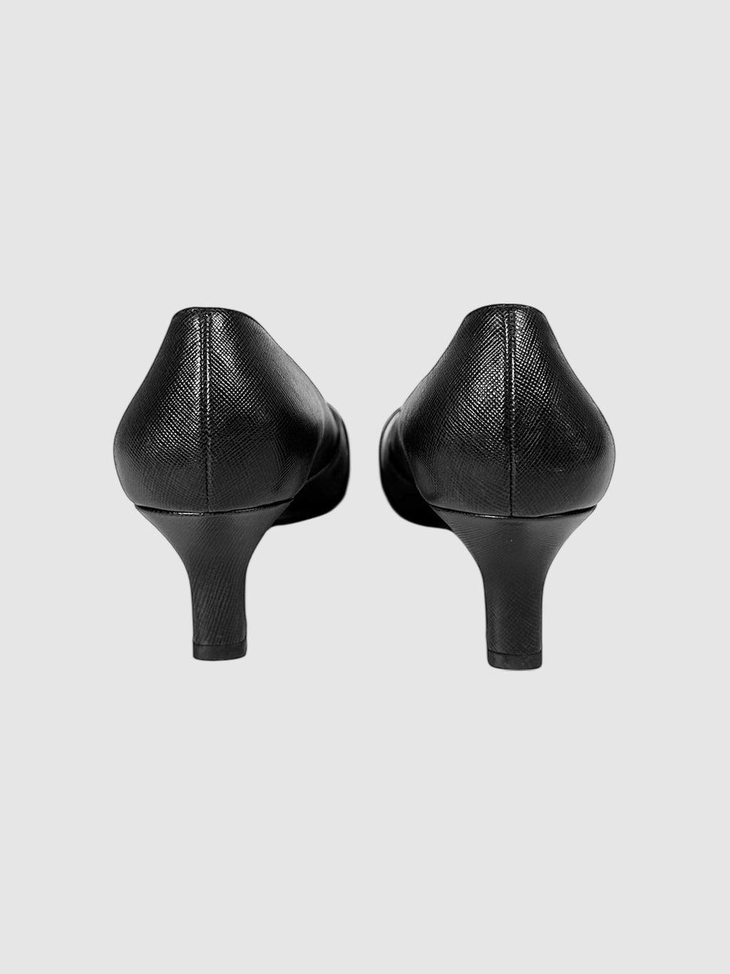 Leather Kitten Heels