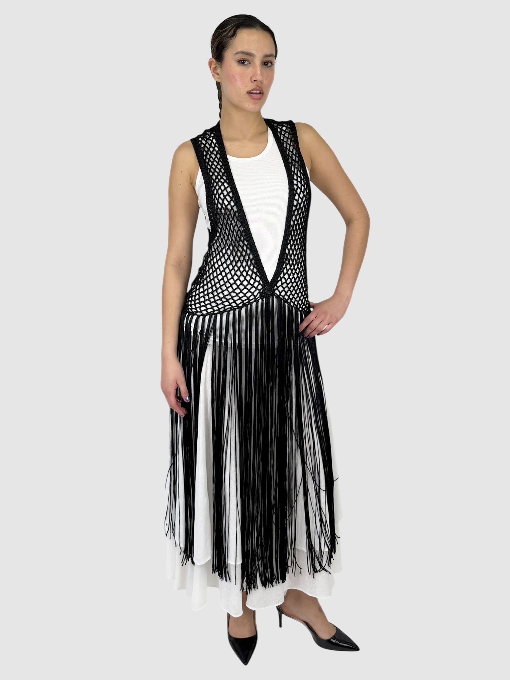 Fringe Crochet Shrug