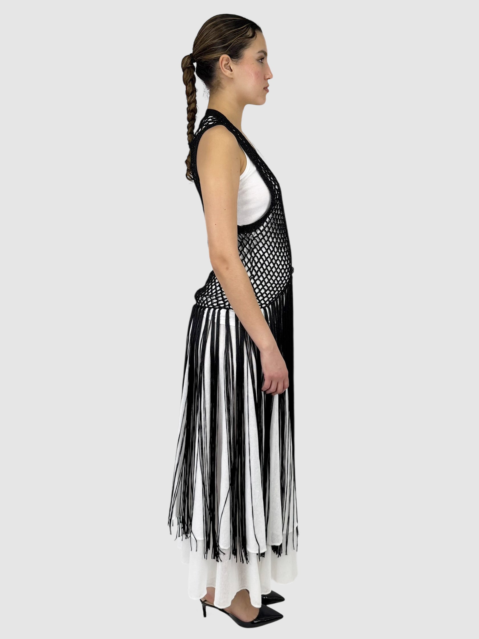 Fringe Crochet Shrug