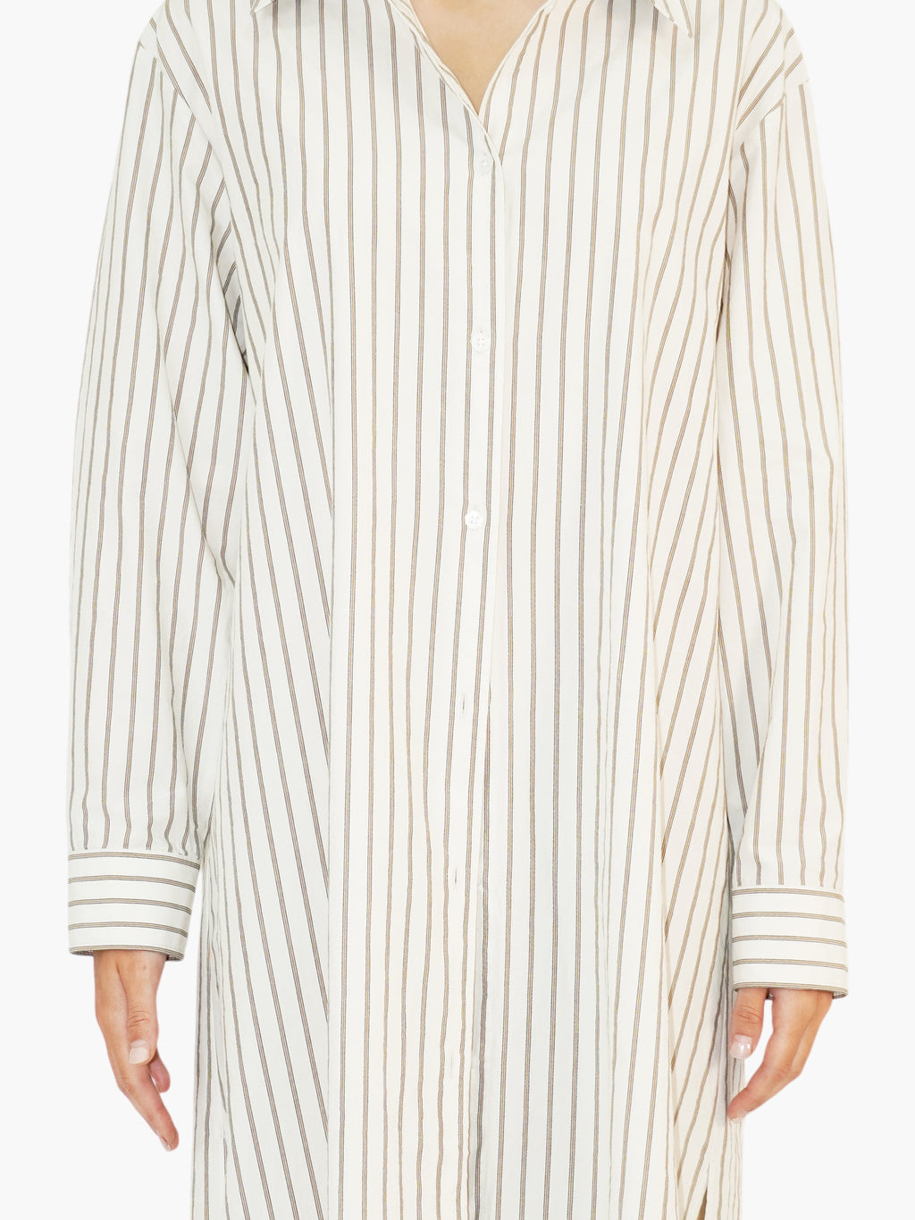 Pinstripe Chihiro Dress