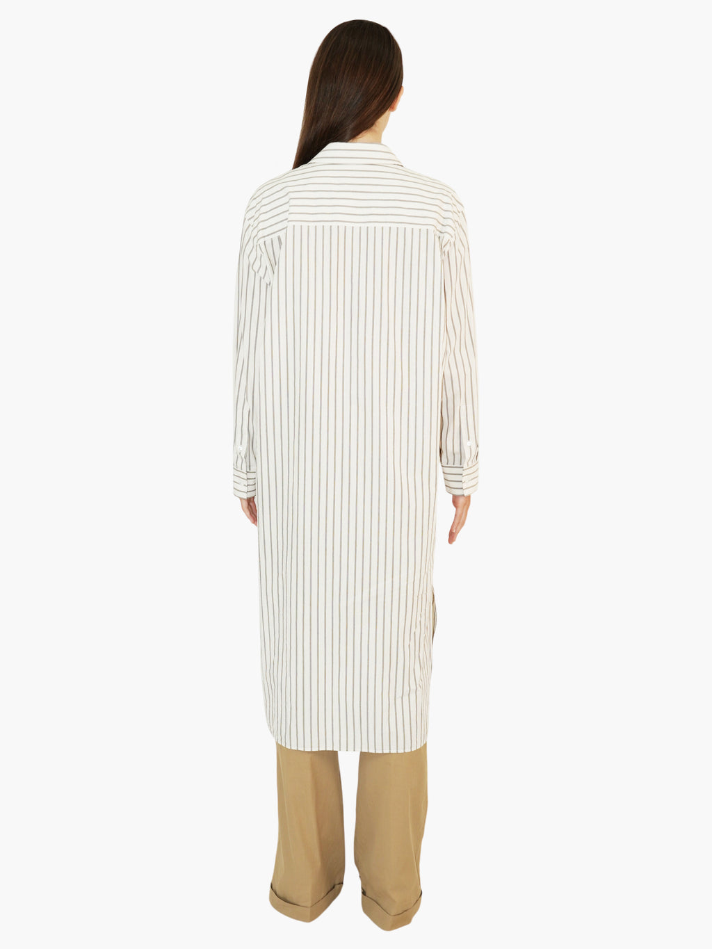 Pinstripe Chihiro Dress