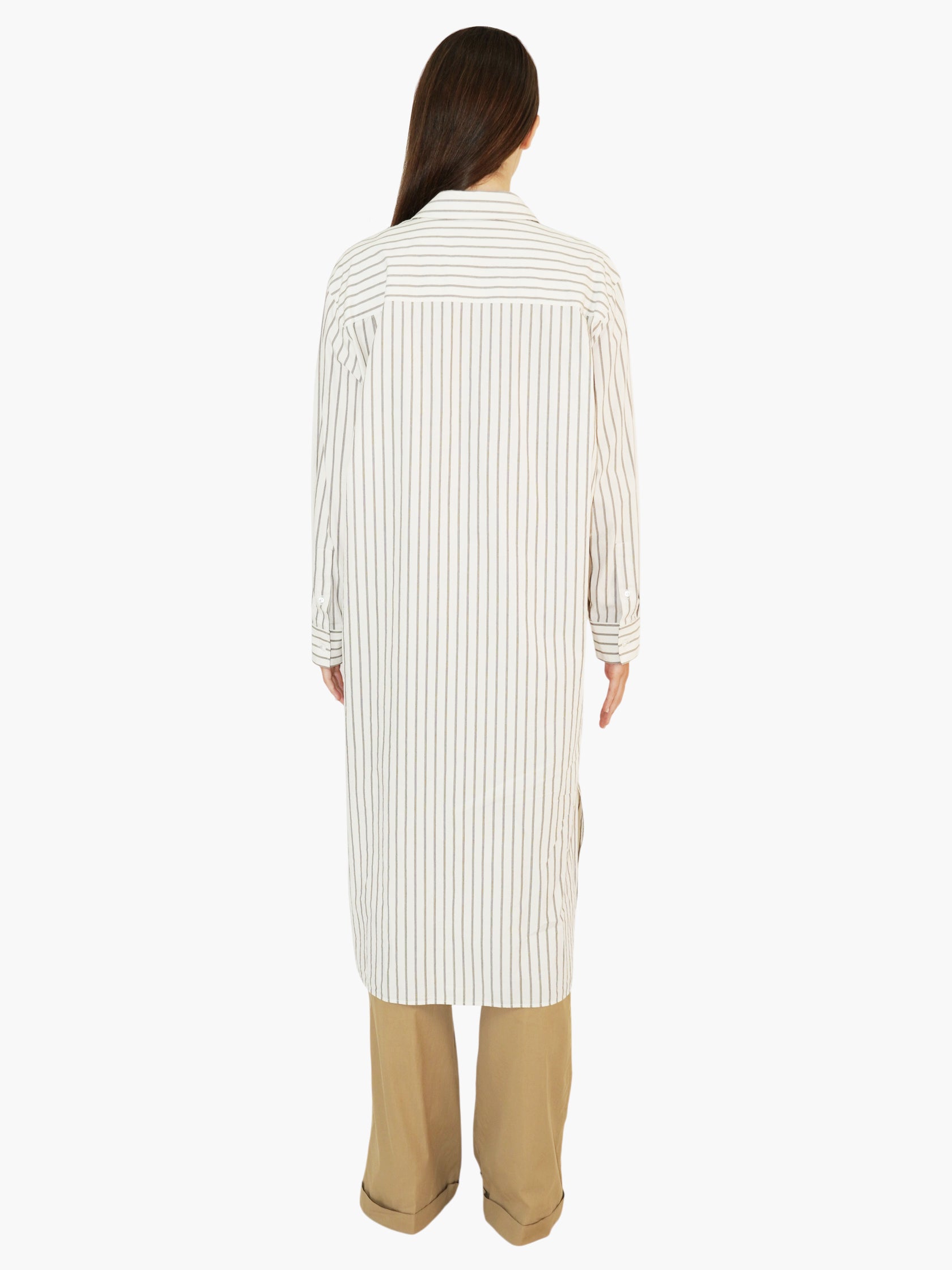 Pinstripe Chihiro Dress