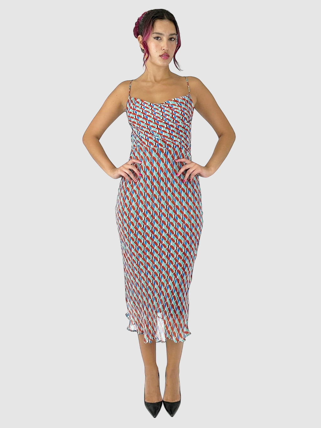 Patterned Maribel Dress