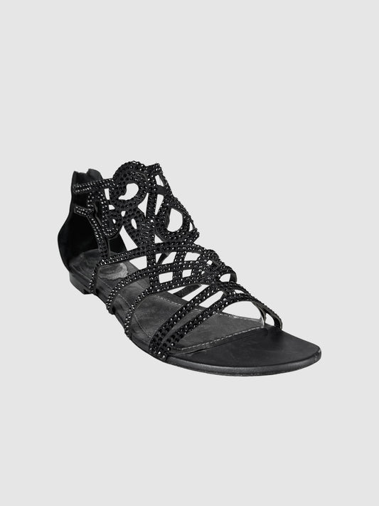 Crystal Gladiator Sandals