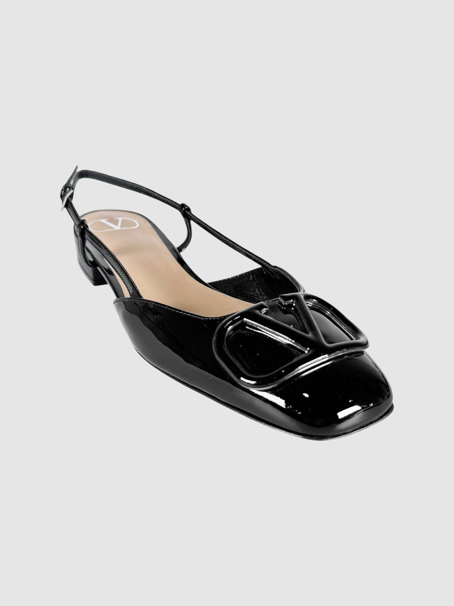 VLogo Slingback Flats