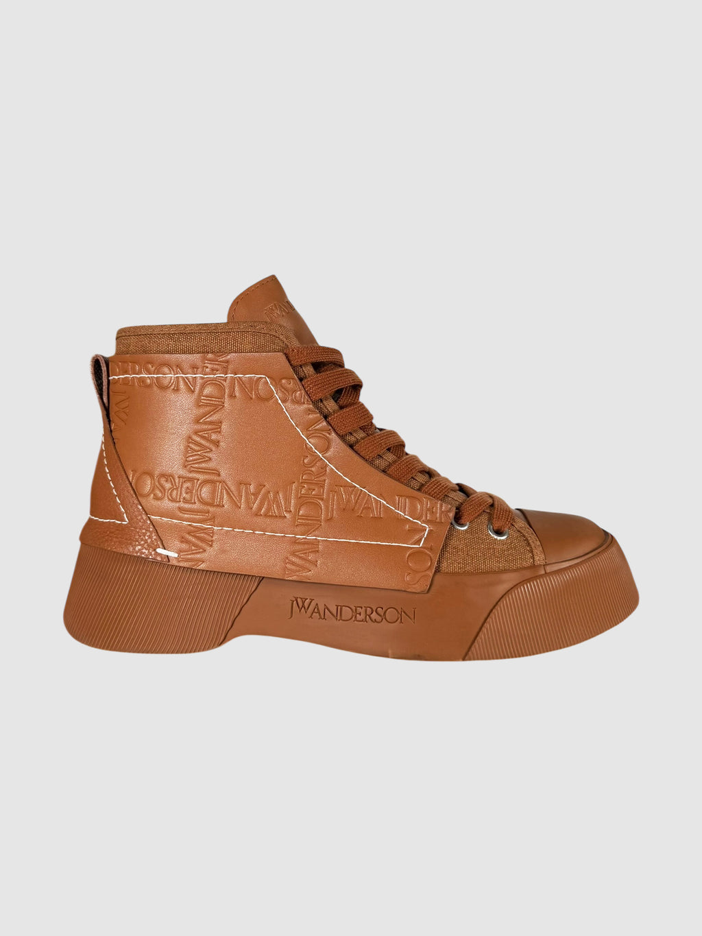Leather Embossed Sneakers