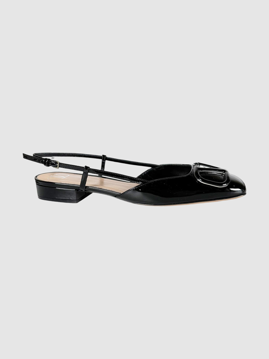 VLogo Slingback Flats