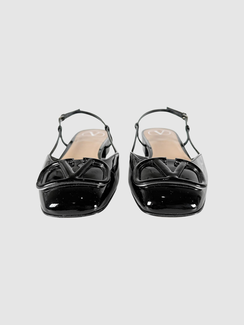 VLogo Slingback Flats
