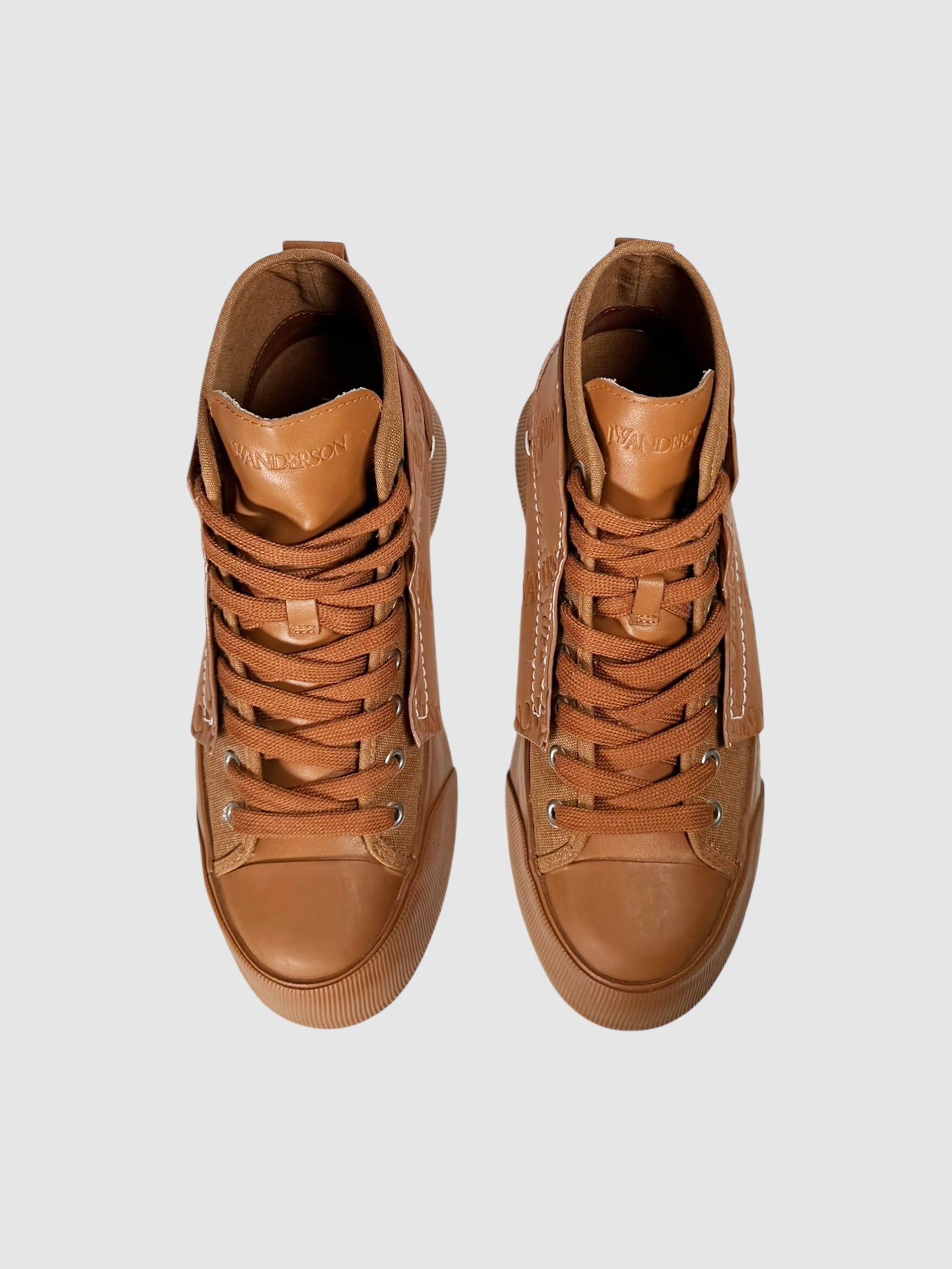 Leather Embossed Sneakers