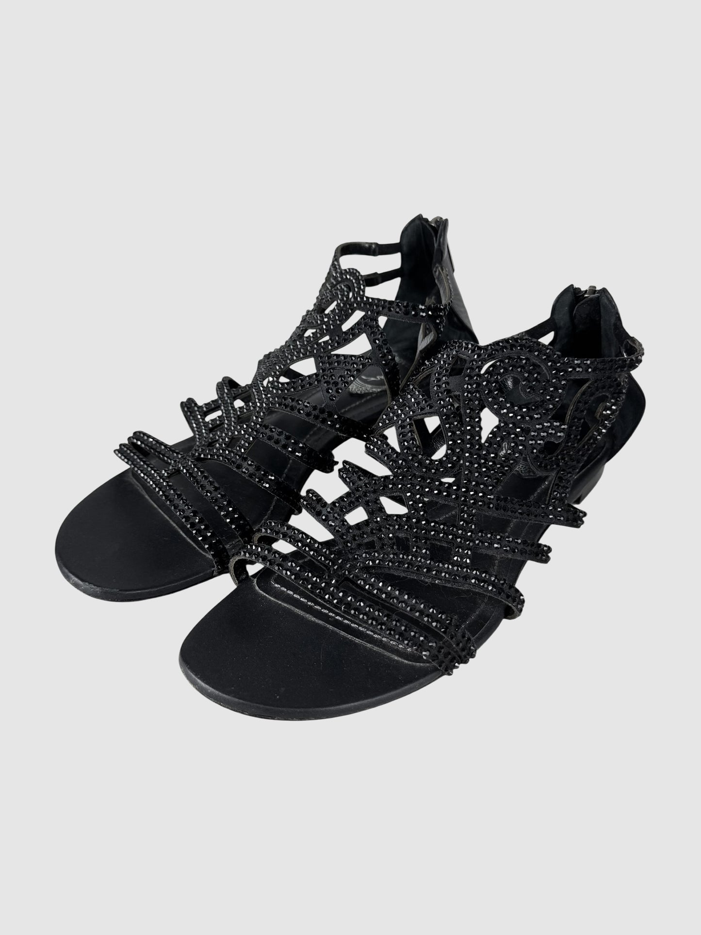 Crystal Gladiator Sandals