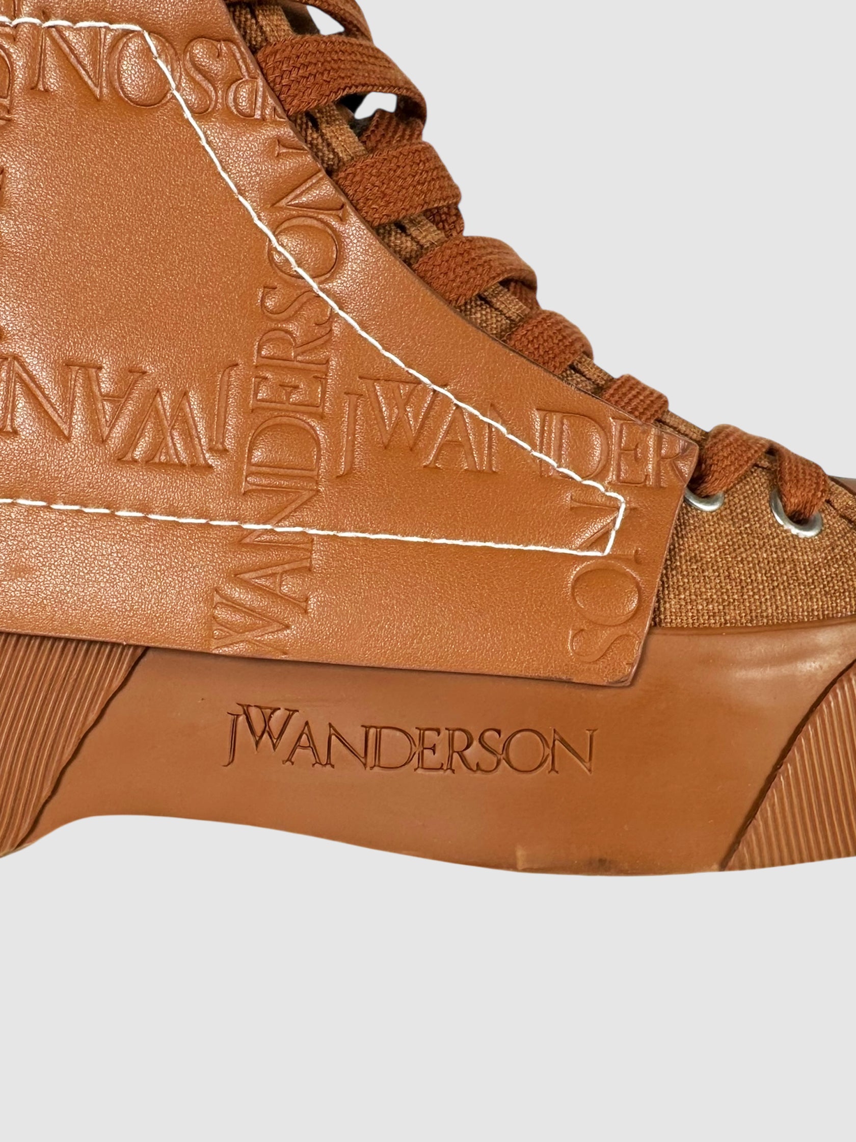 Leather Embossed Sneakers