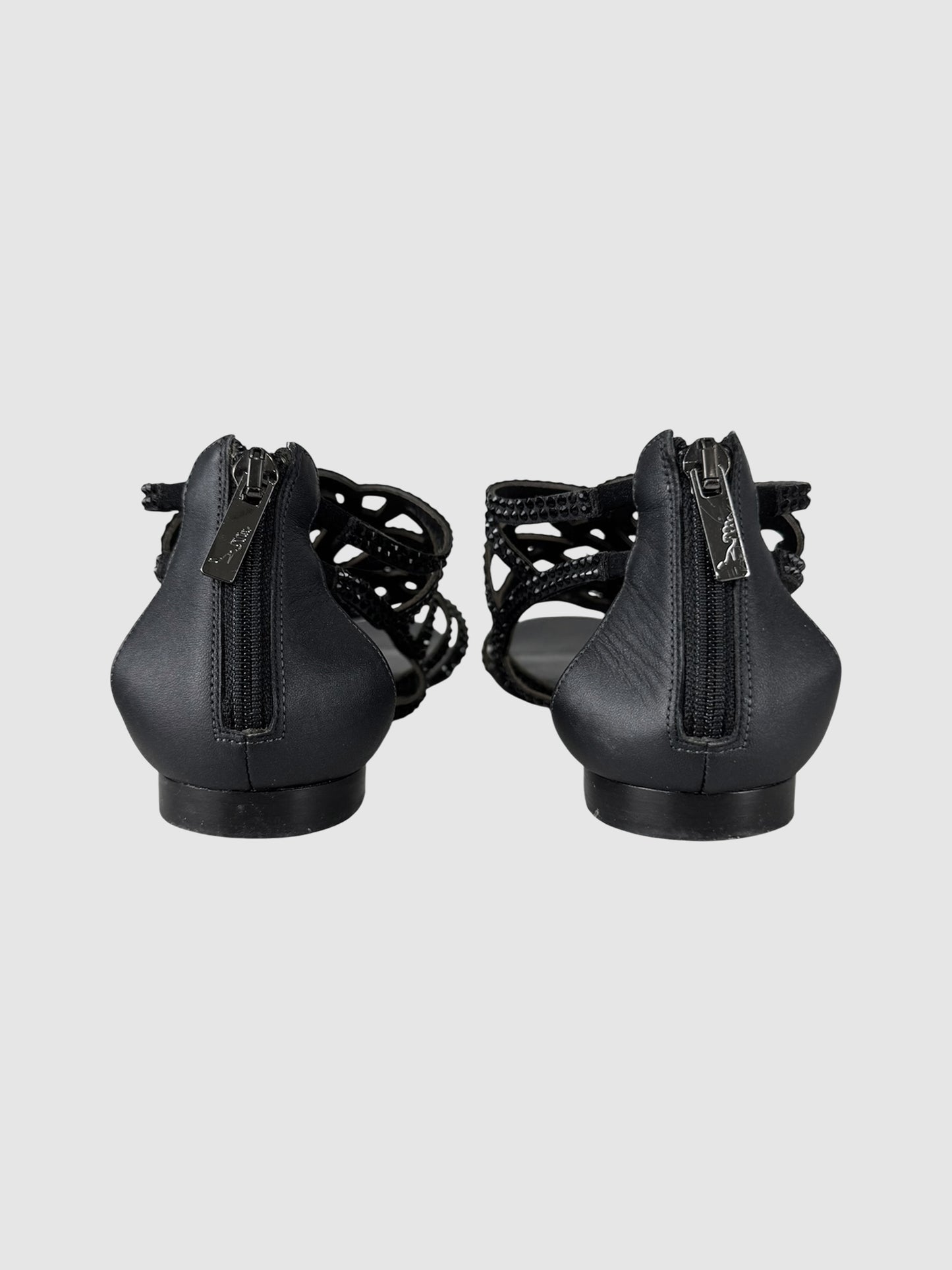 Crystal Gladiator Sandals