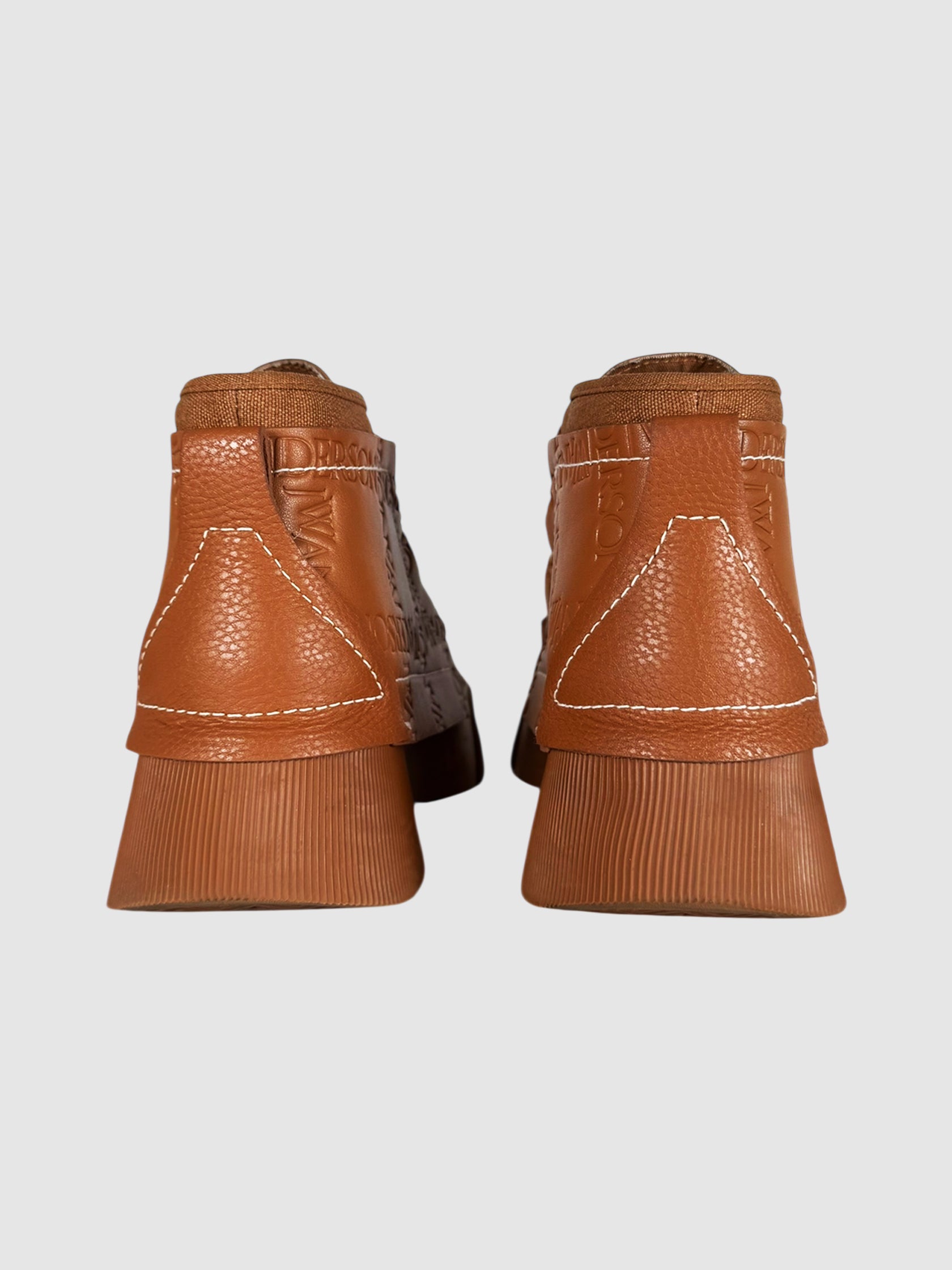 Leather Embossed Sneakers