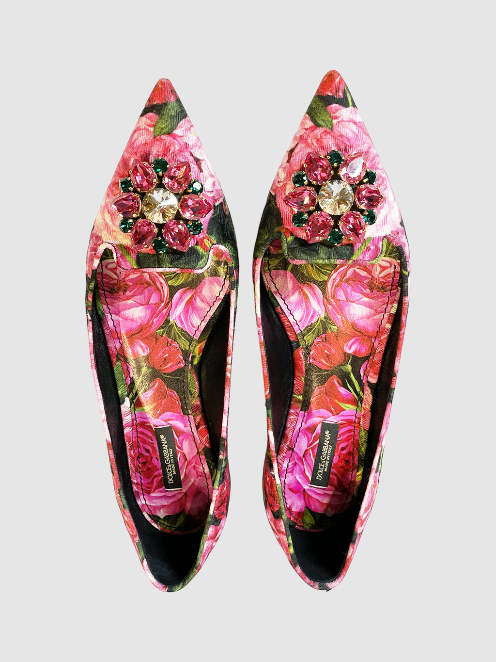 Dolce & Gabbana Floral Ballerina Flats - Size 39