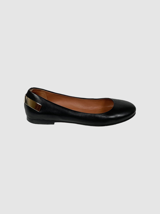 Givenchy Leather Ballerina Flats - Size 7