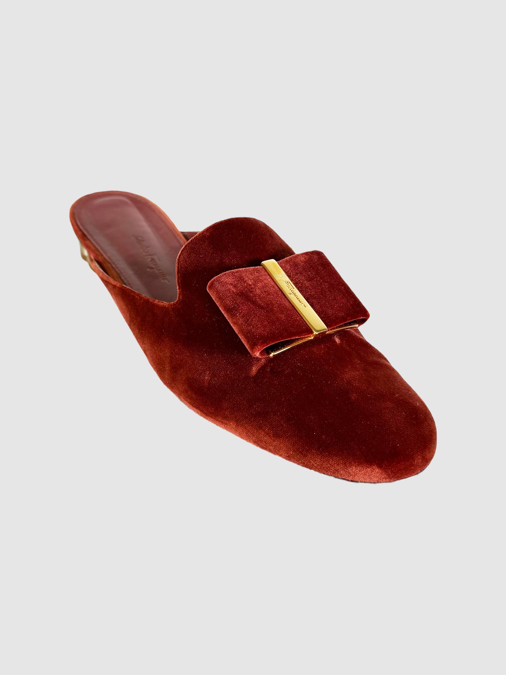 Velvet Mules - Size 11