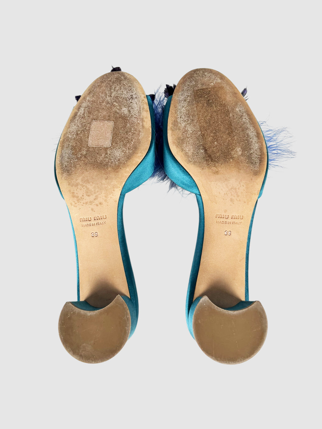 Feather Crystal Heels